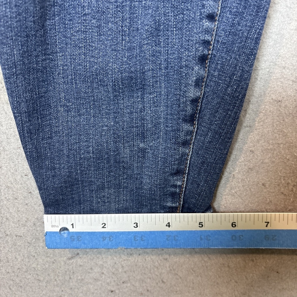 M Jeans By Maurices Size 18W Short Skinny Mid Rise Stretch Jeans Distressed - Picture 8 of 10